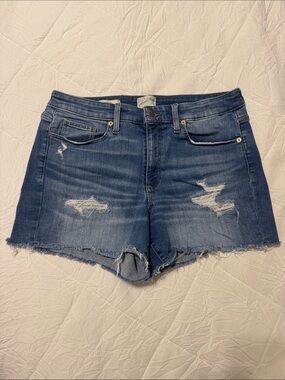 Universal Thread Blue Distressed Denim Cutoff Shorts